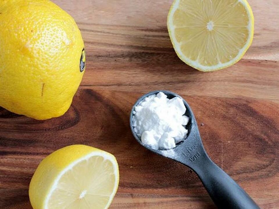 lemon and soda for nail fungus