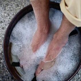 anti-fungal baths
